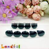 6mm DIY Toy Accessories Knitting Sewing Toys Safety Black Oval Eyes thumbnail-1
