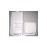 Malaysia Foam 3 Compartment Food Box With Coating thumbnail-1