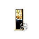 600cd/m2 Brightness Interactive Kiosk Digital Signage , AC 110V - 240V