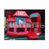 China Inflatable Jumping Castle For Sale With Hello Kitty Theme