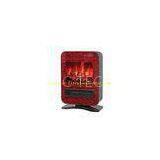 Red Outdoor Remote Control Electric Fireplace Stove With Touch Screen thumbnail-1