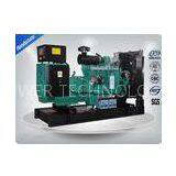 Water Cooled Cummins Diesel Generator Set Low Noise 100Kva / 80 Kw Iso9001 Certificate