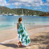 Custom Printed Round Digital Stamp High Quality 150CM Diameter Velour Beach Towel thumbnail-6