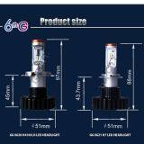 High-Class Super Bright H7 H4 Car LED Fanless Headlight Repalcement Bulb Kit thumbnail-4