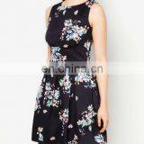 CHEFON Cut Out Back Pleated Unique Evening Dresses thumbnail-2