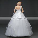 HS1631 2017 China Sexy Real Photos One Shoulder Wedding Bridal Dress Vestidos thumbnail-3