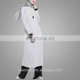 New Design Adults Age Group Casual Women Islamic Clothing Muslim Autumn Suit Long Sleeve Side Slit Sportive Tunic Tops thumbnail-2