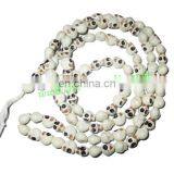 Skull (Narmund) Beads String (mala), Size: 5x7mm thumbnail-1