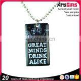 High Quality Printing Logo Metal Dog Tag Bottle Opener thumbnail-4