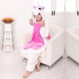 Unicorn Flannel Conjoined Polyester Pajamas thumbnail-2