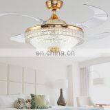 Luxury Living Room Ceiling Fan Light Fan Lights Restaurant Brand Wholesale Modern LED Chandelier Fan thumbnail-4