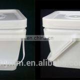 HDPE Plastic Pail Packaging 4 Liter Pail for Food Use thumbnail-4