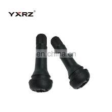 Wholesale Black Rubber Aluminium Alloy Brass Core Snap in Stem Schrader Tr414 Tubeless Tyre Valve thumbnail-3