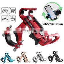 Bicycle Phone Holder Motorcycle Bike Phone Holder Holders Anti-Slip 360 Degrees Adjustable Rotatable thumbnail-3