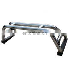 High Quality Stainless Steel Pick Up Roll Bar With LED Light Top For Hilux Navara NP300 D40 D22 Isuzu Ford Ranger thumbnail-4