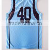 JiangSu Basketball Jersey Uniform Design Color Blue thumbnail-2