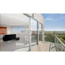 Glass Curtain Style Balcony Partitions Doors