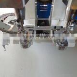 HAS VIDEO 195 Cycles 2 Heads Electric Paper Bag,Non Woven Bag,Shopping Bag Semi Automatic Eyelet Punch Machine thumbnail-4