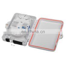 Optic Cable Outdoor Wall Mount Small Ftth Waterproof Junction Optical Fiber Splice Box thumbnail-1