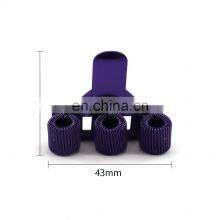 Factory Wholesale Durable Stainless Steel Metal Spring Single Pencil Pen Holders Loop Clips For Notebook thumbnail-5