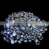 7x5 mm Rainbow Moonstone Cabochon Gemstone / 7x5 mm Rainbow Moonstone Loose Gems / Blue Fire Rainbow Moonstone thumbnail-5