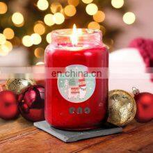 ENO Custom Christmas Fragrance Three Pcs 4oz Holiday Candle Gift Sets Soywax Scented Candle for Candle Lover thumbnail-4