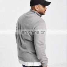 Cotton Polyester Sweat Shirt Winter Plus Size Sweat Shirt In Solid Color Oversized Sweatshirt Zipped Hoodie thumbnail-5