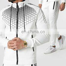 2022 New Fashion 100% Polyester Brand Custom High Quality Wholesale Men TRACKSUIT thumbnail-1
