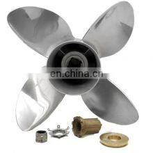 Aluminum Outboard Engine Custom 4 Blade Propeller thumbnail-2