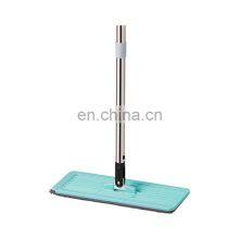 Mop and Bucket Set Microfiber Mop With Bucket Floor Cleaning System Flat Floor Mop for Hardwood Tile Laminate Marble