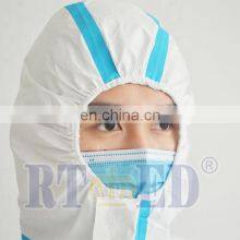 2020 Hot Selling Medical Disposable Protective Clothing With Blue Strip thumbnail-3