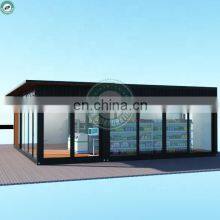 Customized Size Flatpack Container Shop Mobile Container Mini Market Retail Store Convenience Store thumbnail-4