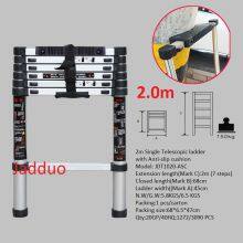 Single Telescopic Ladder With Anti-slip Cushion