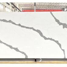 Code：6791，Calacatta Artificial Stone Quartz Slab Kitchen Countertops thumbnail-1