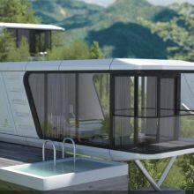 Apple Luxury House Cabin Outdoor Modern Popular Prefab House Mobile Working House Office Casa Capsula