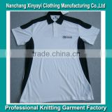 Big size custom design cut sew polo shirts/cut sew polo shirts for men/100 polyester dryfit polo shirt