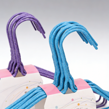 Non-Slip Cloth Hangers Heavy Duty Space Saving thumbnail-1