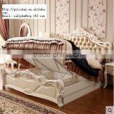 Luxury Carved Bed European Design Made in China thumbnail-3