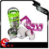 Stainless Steel Colored Tiffin Lunch Box/ 2 Compartment Insulated Box/ Bento Box thumbnail-5