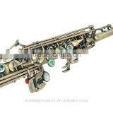 MSS-302 Antique Bronze Soprano Saxophone From China Supplier thumbnail-3