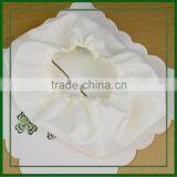 Polyester Tissue Box Cover Embroidered Wtih Clover on Satin Fabric thumbnail-3