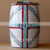 Wholesale Ceramic Squat Chinese Antique Porcelain Garden Stool Jingdezhen thumbnail-1