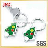 Cheapest Souvenir Keychain,polish Sticker With Poker Chip Keyrings,key Chains Gifts thumbnail-2