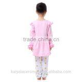 Persnickety Remake Fall Kid Clothes Polka Gold Dot 2pcs Childrens Boutique Clothing 2016 thumbnail-4