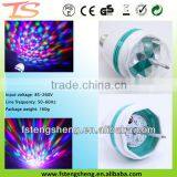 Top Sale 3W E27 Crystal Magic Ball Rotating Disco DJ RGB LED Stage Lighting Bulb