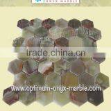 GREEN ONYX MOSAIC TILE - 017 thumbnail-2