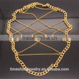 Wholesale 18K Gold Chain Link Sexy Body Chain Necklace thumbnail-2