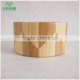 Natural Bamboo Fruit Salad Bowl thumbnail-1