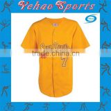 Create use made and blank sublimation shirt baseball jersey