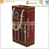 Packaging Box Industrial Use and Glossy Lamination Printing Handling Cigar Box